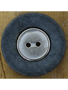 7/8" Charcoal with Pewter Center #330434