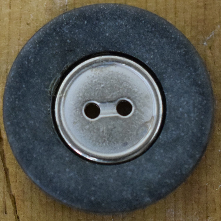 7/8" Charcoal with Pewter Center #330434