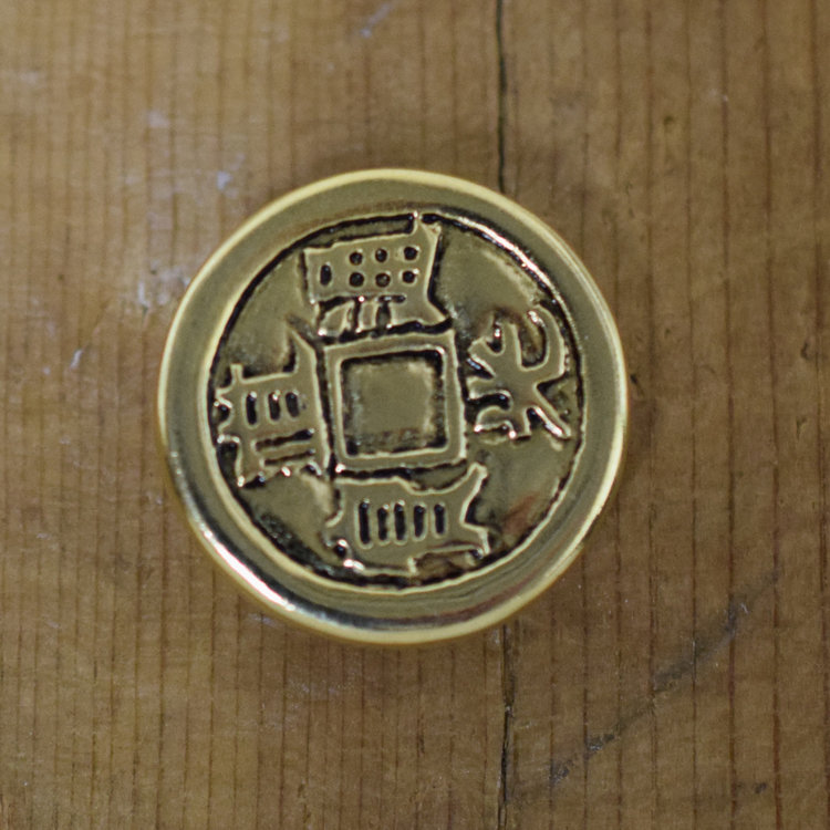 7/8" Gold Oriental #92360