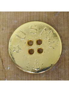 7/8" Gold US Navy #98744