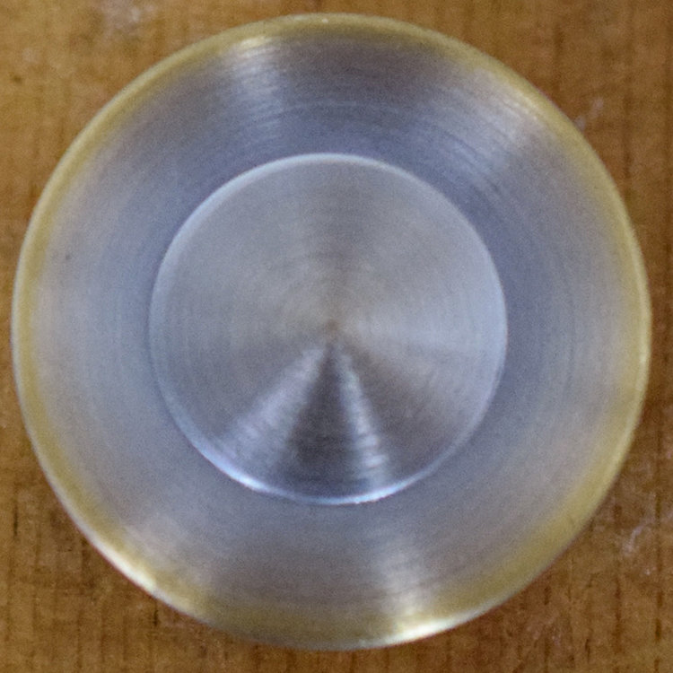 7/8" Metal Antique Silver