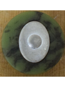 7/8" Olive with Pewter Center #330426