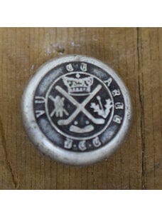 7/8" Pewter Hockey Emblem #98403