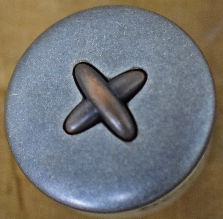 7/8" Pewter with Bronze #92125