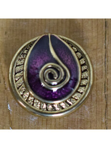 7/8" Plum with 24K Gold #360169
