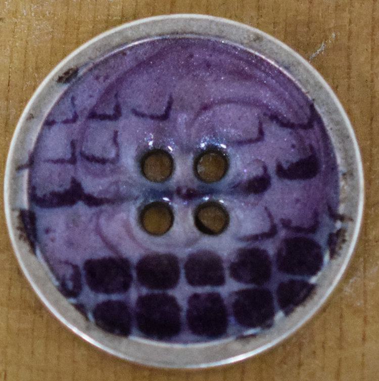 7/8" Purple with Silver Rim #M54P