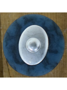 7/8" Teal with Pewter Center #330425