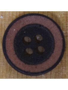 9/16" Rust with Black Rim and Center