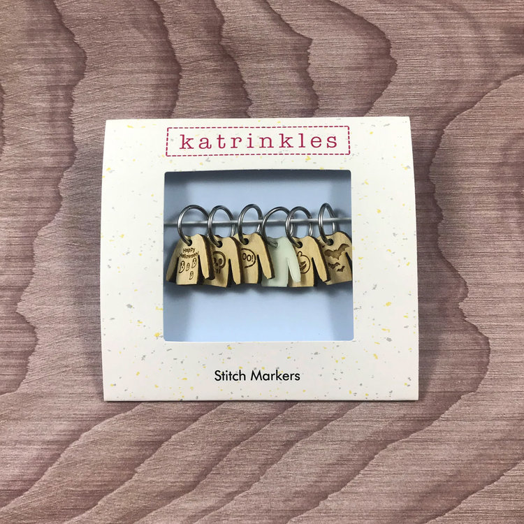 Katrinkles October Limited Edition Stitch Markers