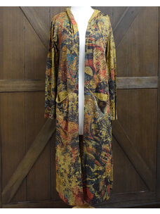 Inoah Stella Hooded Open Duster