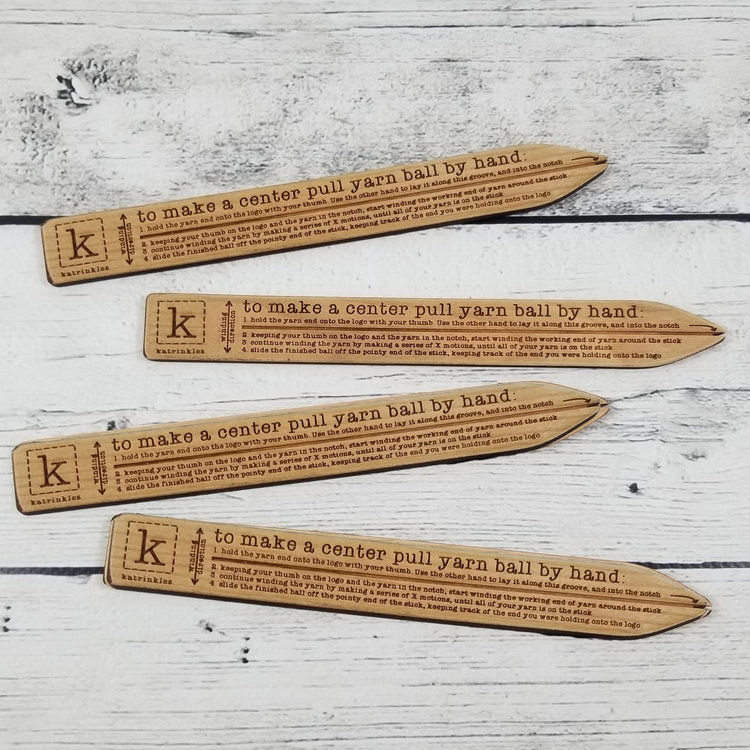 Katrinkles Center Pull Ball Winding Tool