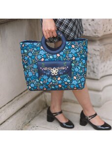 Vendula Piggy Bank Large Cutout Handle Tote