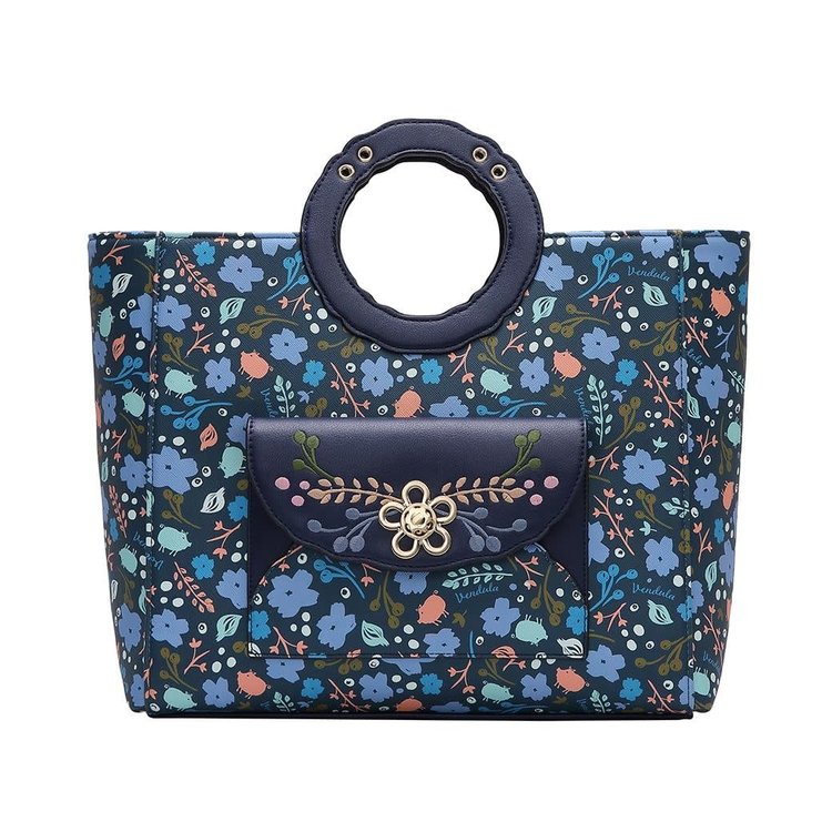 Vendula Piggy Bank Large Cutout Handle Tote