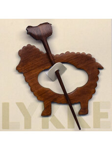 Lykke Sheep Shawl Pin (Rosewood)