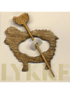 Lykke Sheep Shawl Pin (Mango)