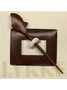 Lykke Rectangle Shawl Pin (Rosewood)