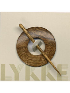 Lykke Round Shawl Pin (Mango)