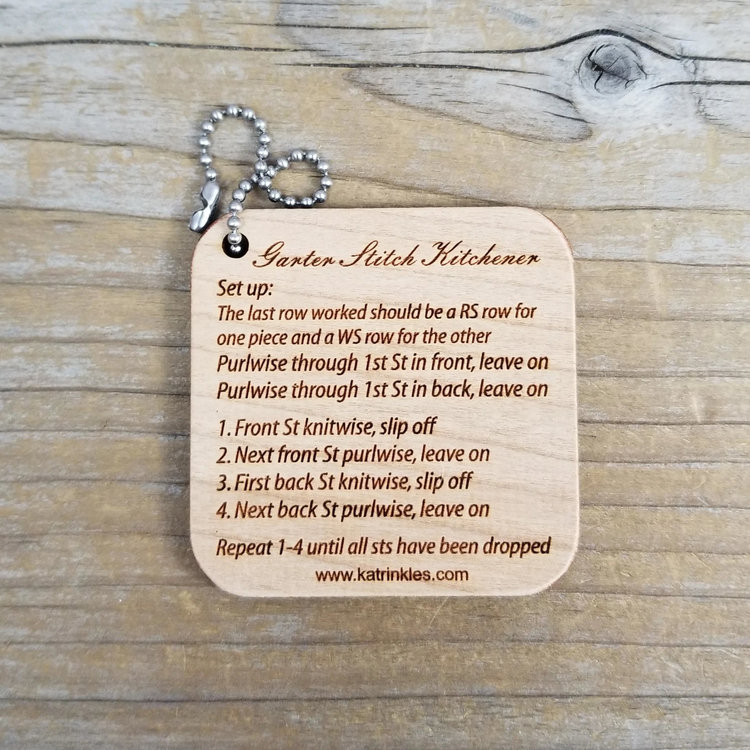 Katrinkles Garter Stitch Kitchener Mini-Tool