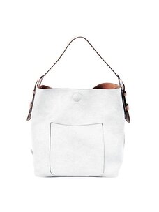 Joy Susan Hobo Handle Handbag (White)