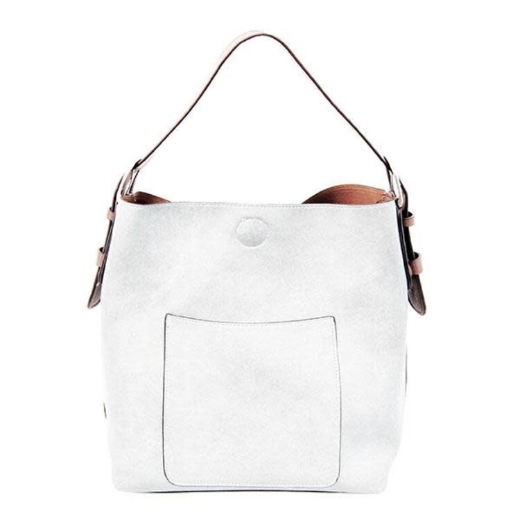 Joy Susan Hobo Handle Handbag (White)