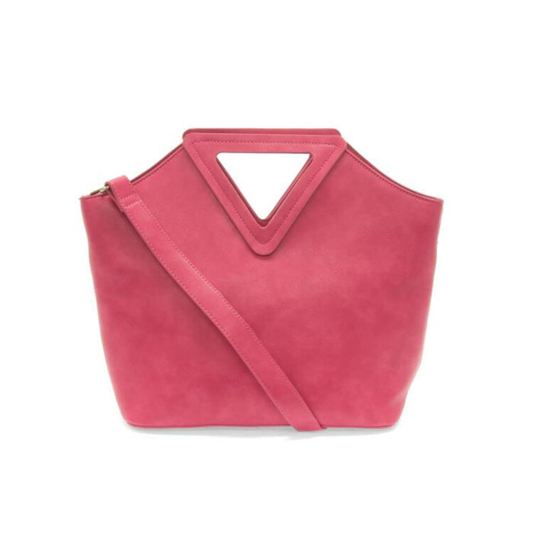 Joy Susan Sophie Triangle Handle Bag (Hot Pink)