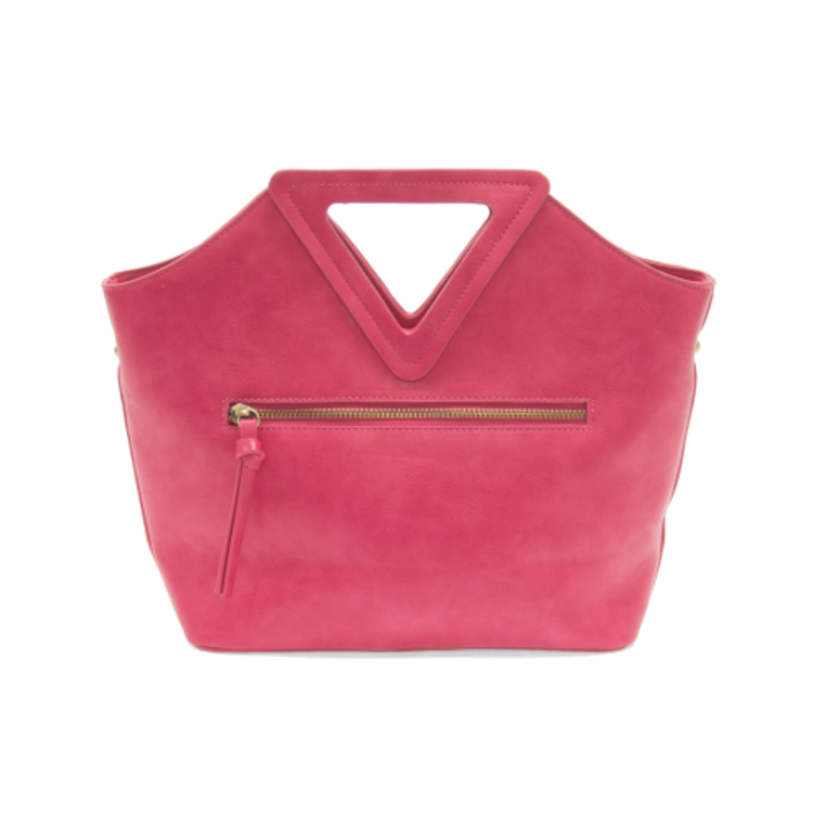 Joy Susan Sophie Triangle Handle Bag (Hot Pink)