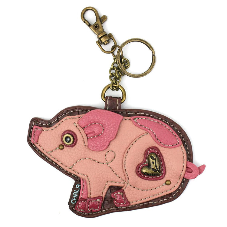 Chala Pig Key Fob/Coin Purse