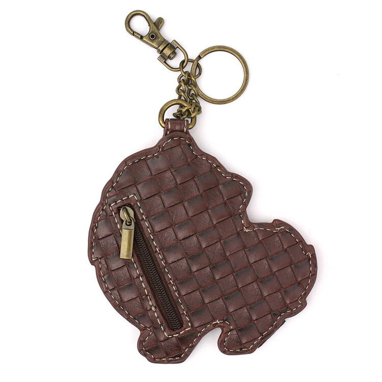 Chala Pomeranian Key Fob/Coin Purse
