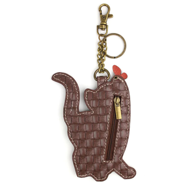 Chala Slim Cat Key Fob/Coin Purse