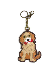 Chala Golden Retriever Key Fob/Coin Purse
