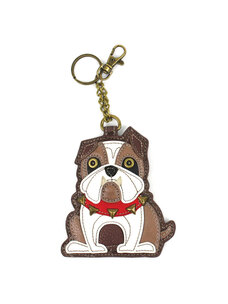 Chala Bulldog Key Fob/Coin Purse