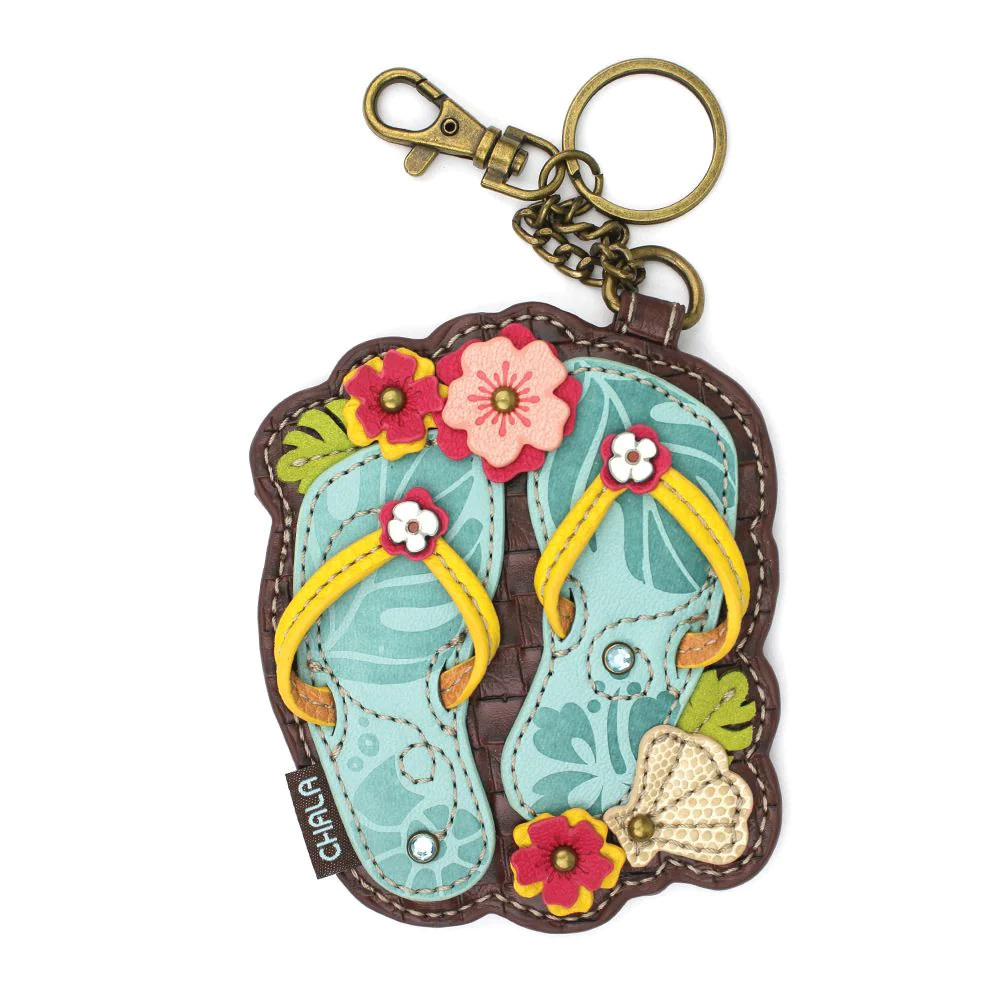 Bird II Coin Purse/ Key Fob - Sealed with a Kiss