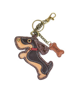 Chala Wiener Dog Key Fob