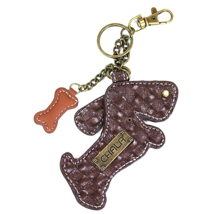 Chala Wiener Dog Key Fob