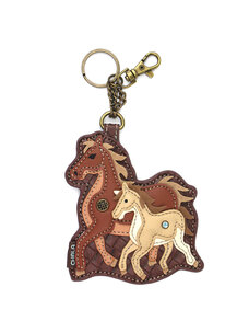 Chala Horse Family Key Fob/Coin Purse