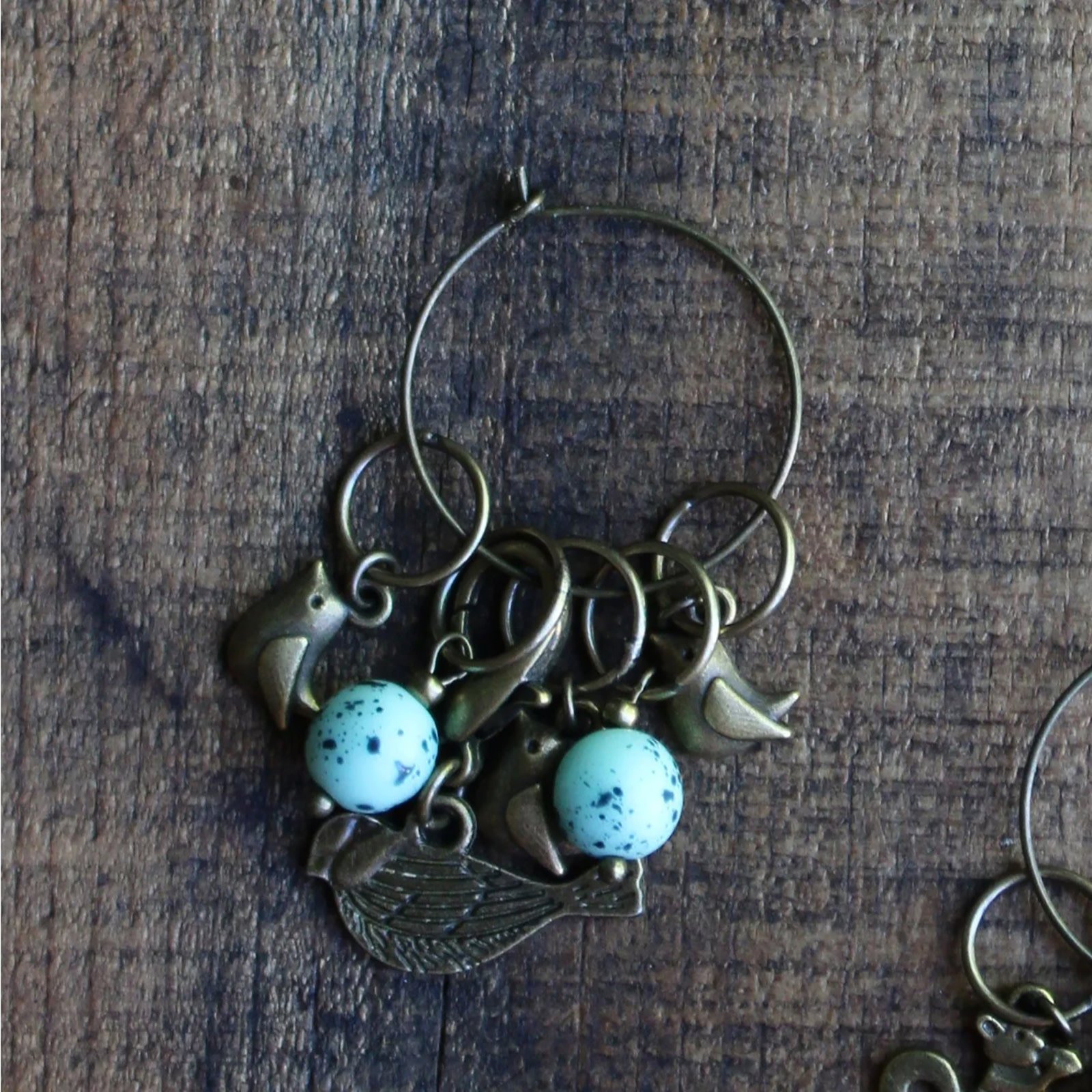 Stitch Markers - Sealed with a Kiss