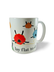 KnitBaahPurl Lay Flat to Dry Mug