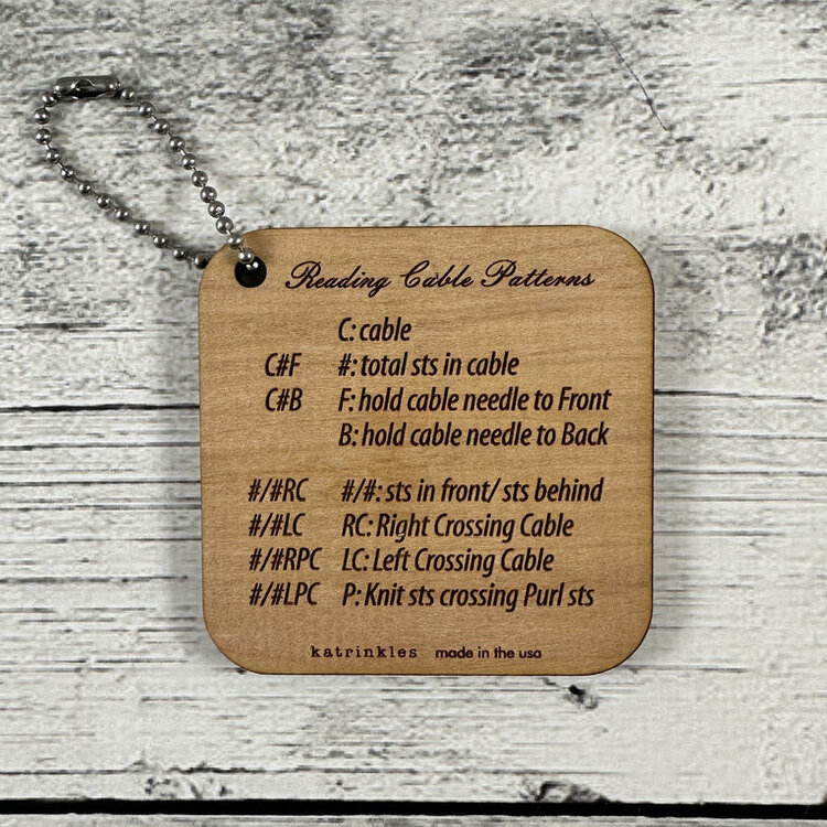 Katrinkles Cable Patterns
