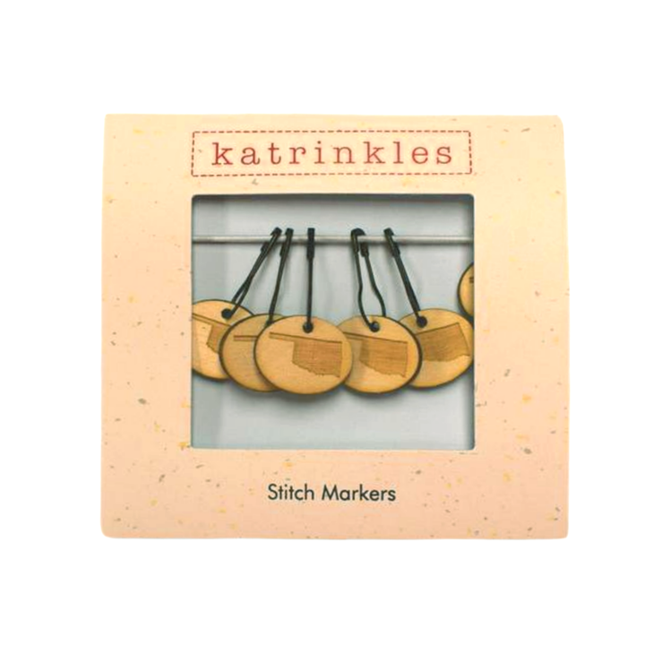 Katrinkles Oklahoma Stitch Markers
