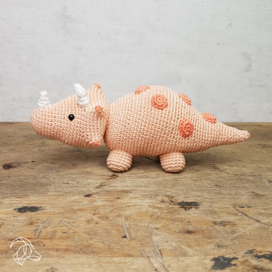 Dino Crochet Kit (T-Rex) - Sealed with a Kiss