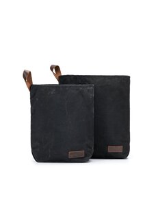 DellaQ Maker's Canvas Knit Sacks (Black)