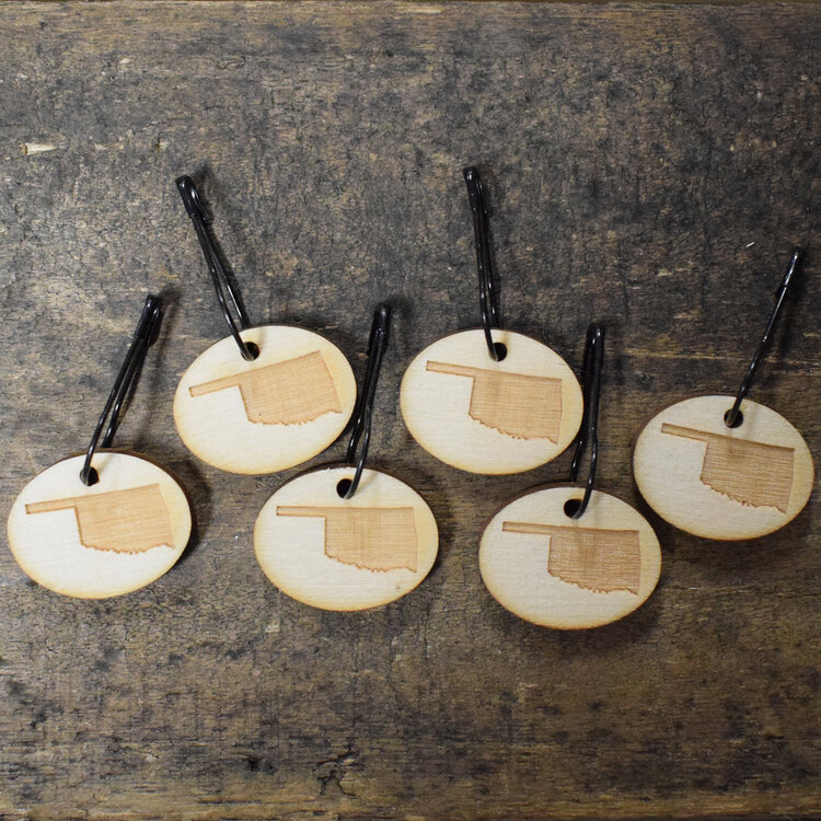 Katrinkles Oklahoma Stitch Markers