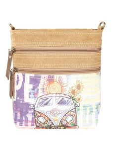 Clea Ray Peace Love Bus Crossbody