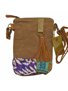 Clea Ray Recycled Kantha Crossbody