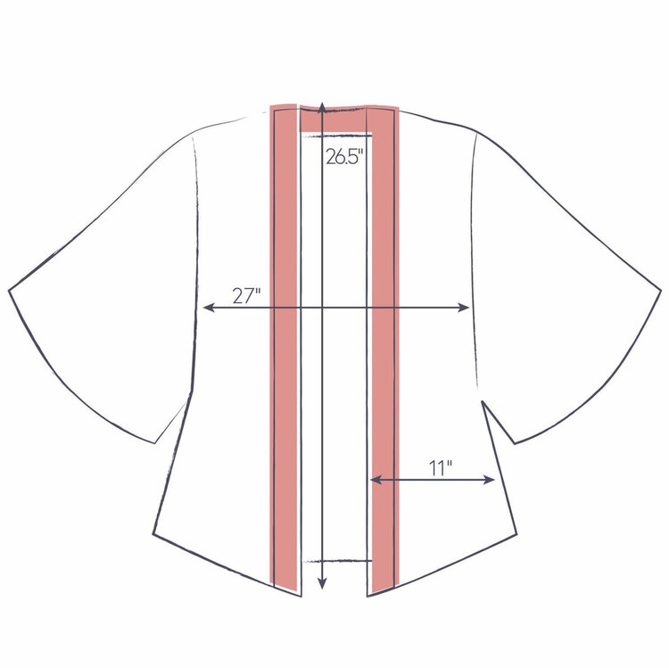 Powder Design Luxe Winter Floral Kimono Jacket