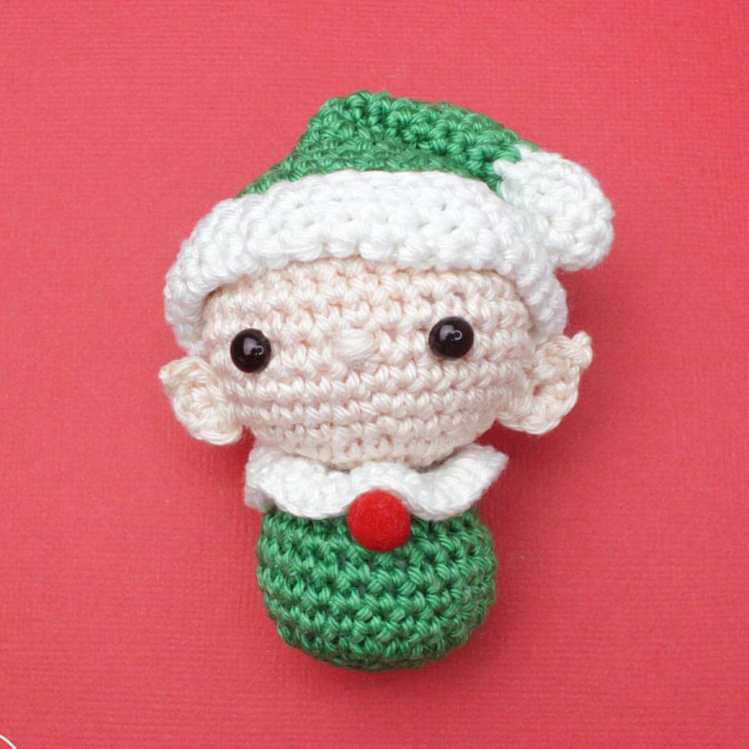 Mini Santa Man DIY Crochet Kit - Sealed with a Kiss
