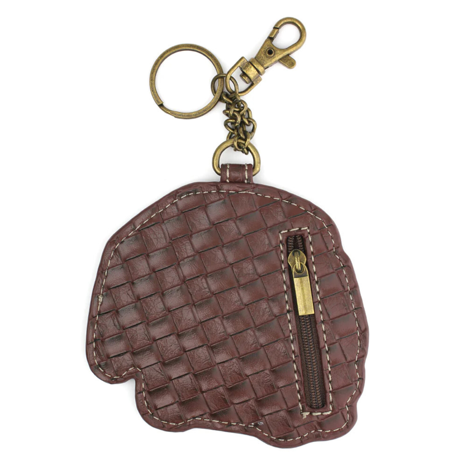 Buffalo Check Coin Keychain Pouch. - Keyring to hold your Keys - Zipper  Closure - Approximately 5.5
