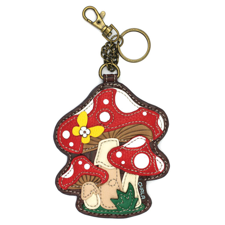 Chala Mushrooms Key Fob/Coin Purse