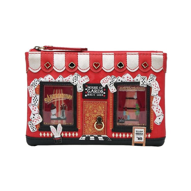 Vendula House of Cards Zipper Coin Purse