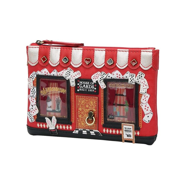 Vendula House of Cards Zipper Coin Purse